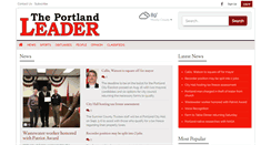 Desktop Screenshot of portlandleader.net